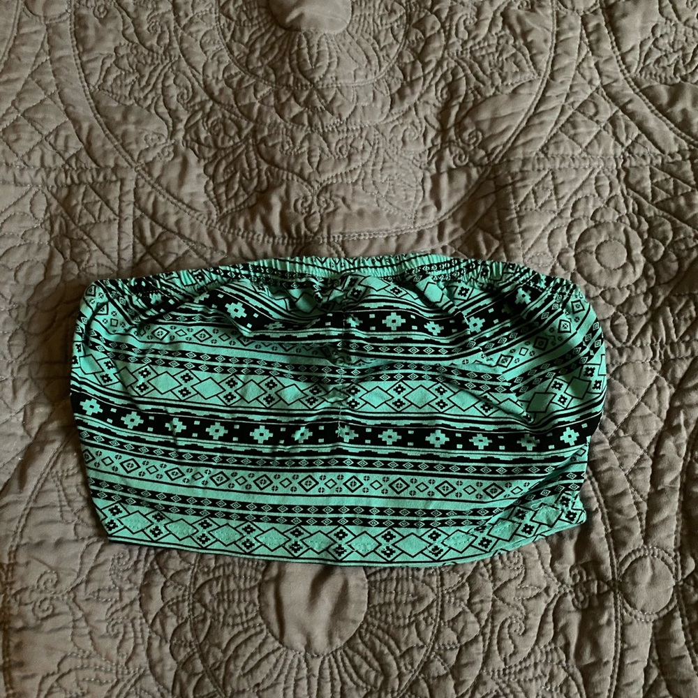 forever 21 bandeau top, size S
